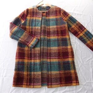 Rachel Zoe plaid jacket